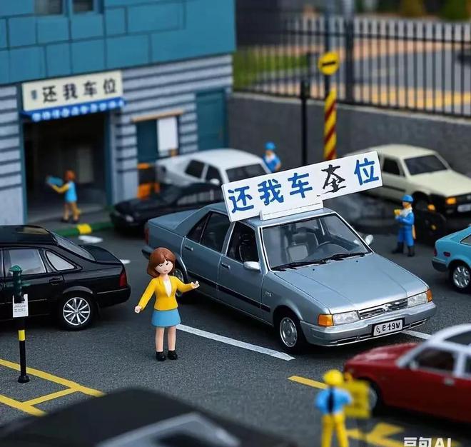 子一怒之下用车堵住了整个车库出口！AG真人平台车位被占36小时杭州女(图3)