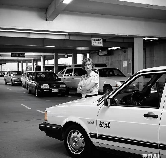 子一怒之下用车堵住了整个车库出口！AG真人平台车位被占36小时杭州女(图5)